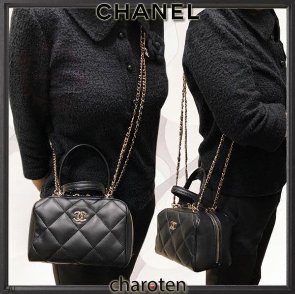 最新限定 シャネルコピー CHANEL とびきりレディ ボーリングバッグ 20011334